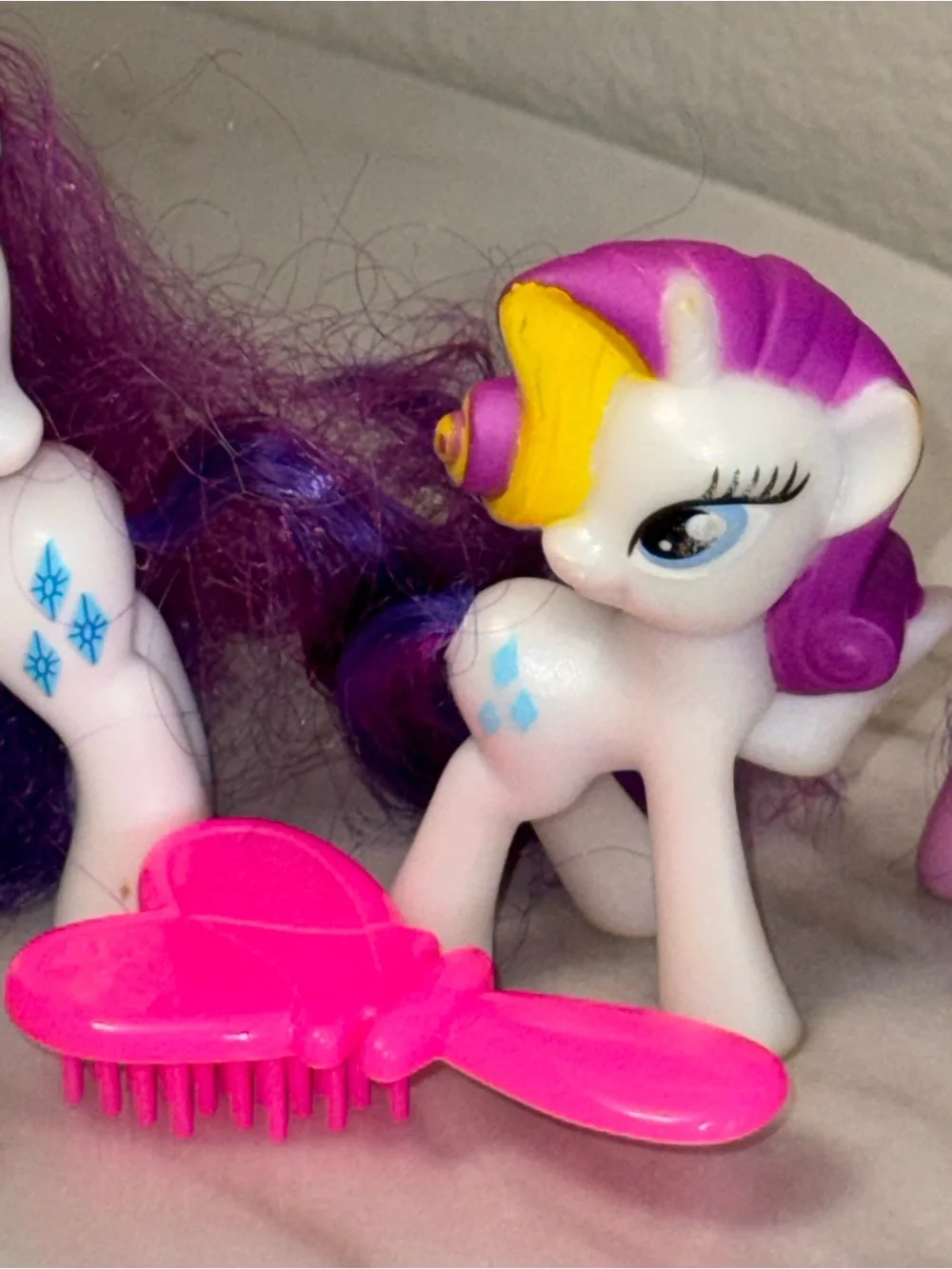 3 my little pony horses